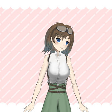 VTuberモデル　佐々如月