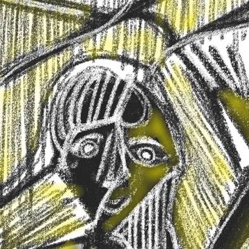 眺望远方的人