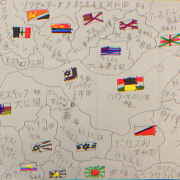 いつもの架空世界お絵描き