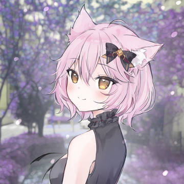 pink cat