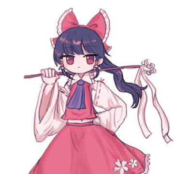 最近描いた東方