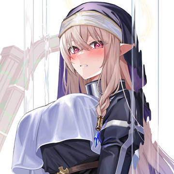 びしょ濡れシスター
