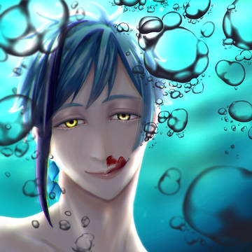 溺れる