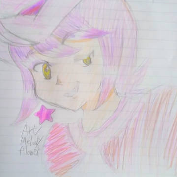 Clover Fan Art(※公式絵と似た色で着色)