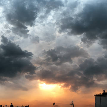 cloud&sunset