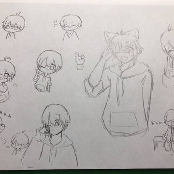 落書き色々あるね( ˙꒳​˙  )
