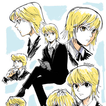 Kurapika doodling