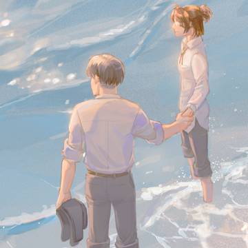 リヴァハンと海