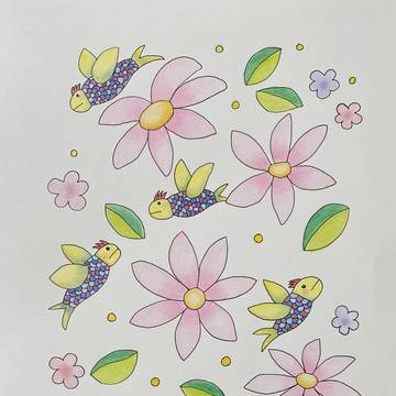 花咲く季節の魚たち