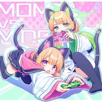 モモイVSミドリ