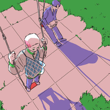 『花四段といっしょ』踊朝顔さんのファンアート