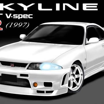 BCNR33 SKYLINE GT-R