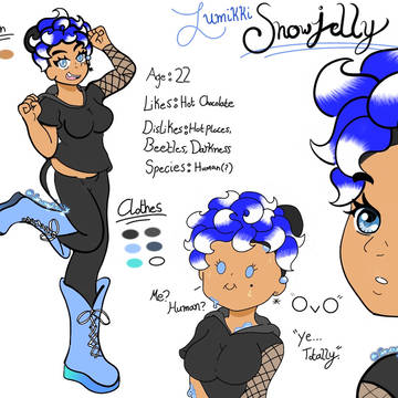 Snowjelly concept (mascot)