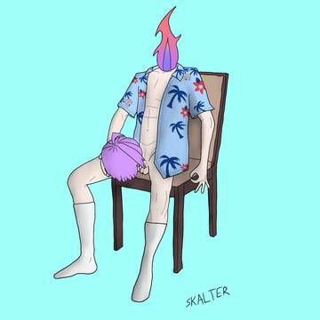 Skugly VTuber self suck