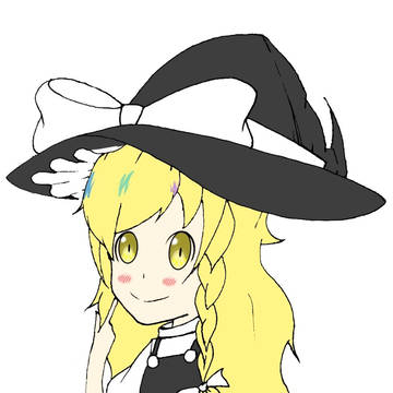 Marisa Kirisame touhou fanart