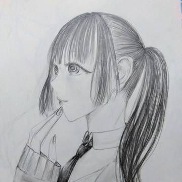 ポニーテール女子
