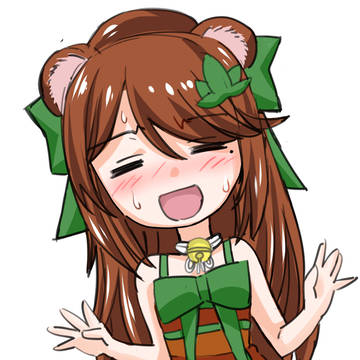 馬小屋ねる子ちゃん「うまうま」「おつおつ」