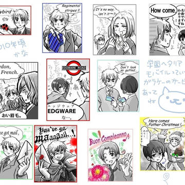ちっさいヘタリア詰めつめ