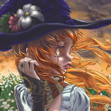 肖像画_魔道士リザvol.8