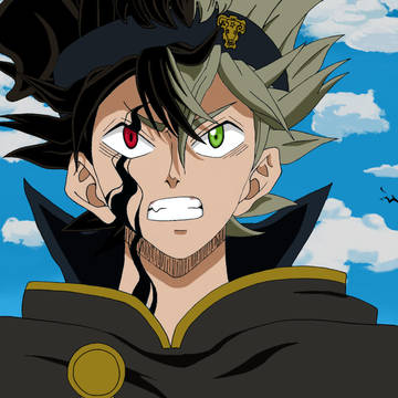 First painting - Black Asta