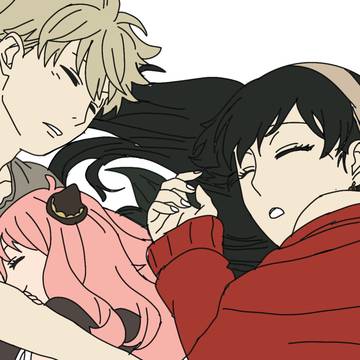 Forger Family Sleeping
