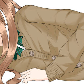 エルティアナの自画像:ココナラ出展用ヘッダー画像
