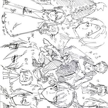 Sky星を紡ぐ子供達の、落書き
