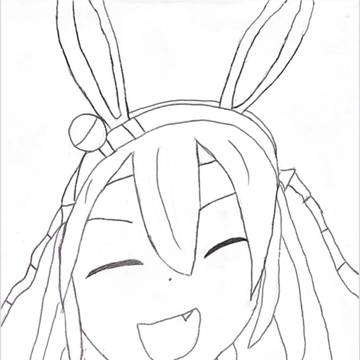 閃光のような笑顔
