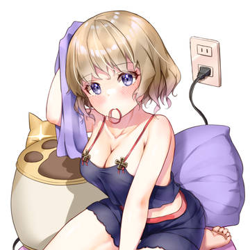お風呂上りニーミちゃん