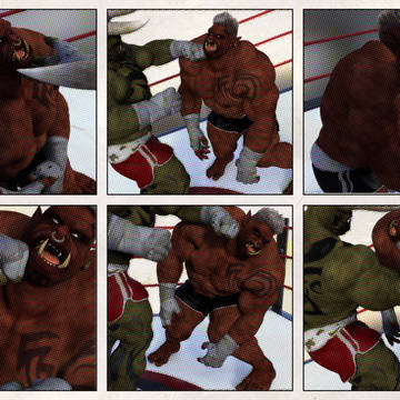 Red Orc VS Green Orc part2