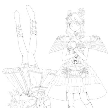 よいこのぬりえ