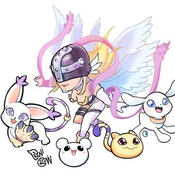 Chibi Angewomon エンジェウーモン