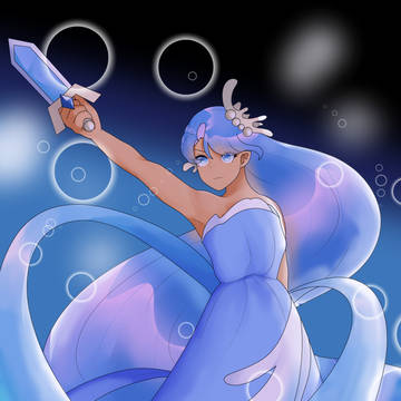 Sea Fairy Cookie🌊💙