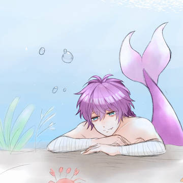 海底にて