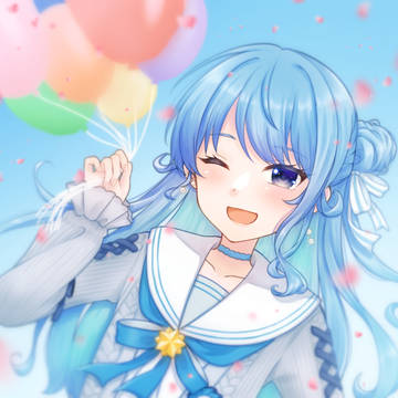 風船と彗星