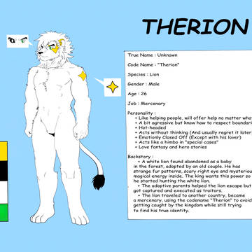 My OC ref sheet