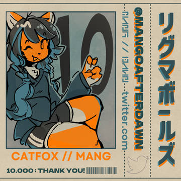 Twitter milestone drawing; 10K