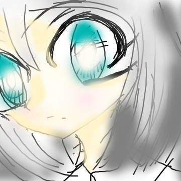 落書きで描いた女の子の色変えて遊んでますpart6