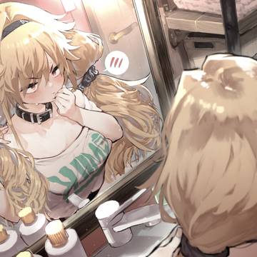 【強化人類アムネロ】一人髪いじり【アムネロ】