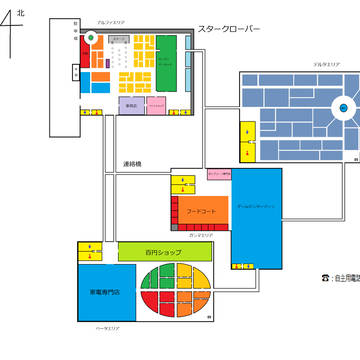 スタークローバー 見取り図