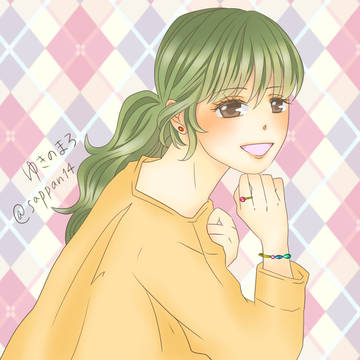 とにかく髪の塗りが上手くいった。