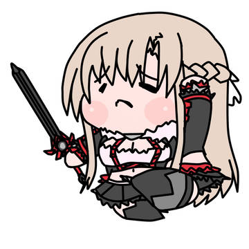 マビノギの自キャラでたぬき