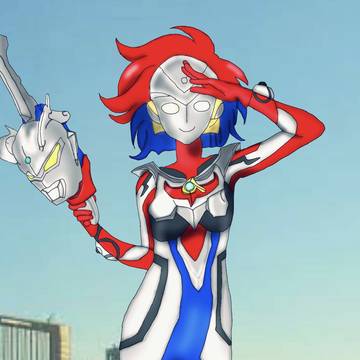 ウルトラウーマンアルファ　マーズマーキュリーフォーム