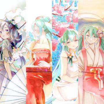 Miku x 4