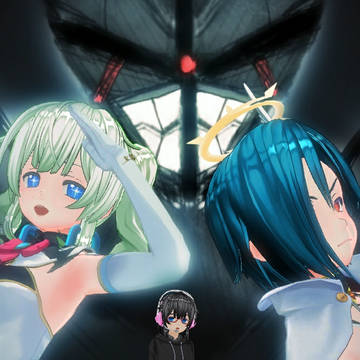 廃神のライヴイヴィル/キービジュアル風