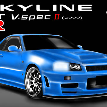 BNR34 SKYLINE GT-R
