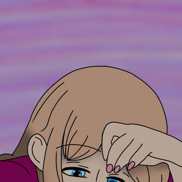 家にいる