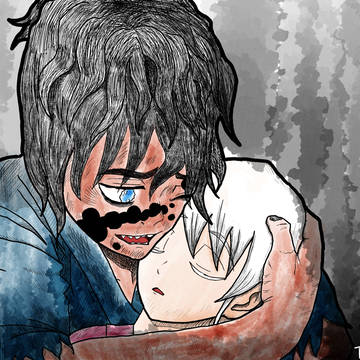 『おめえをぜったい、まもる。』