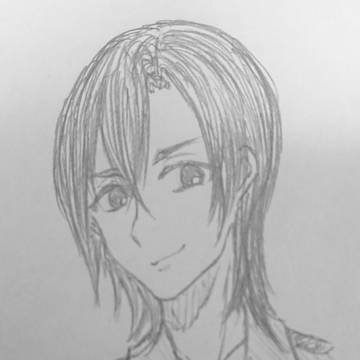 初描き