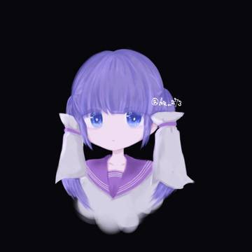 厚塗り練習フラムちゃん